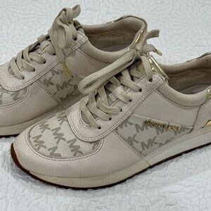 Michael Kors Women's Cream Sneakers